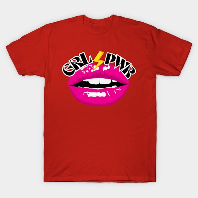 GRL PWR T-Shirt by adrianasalinar